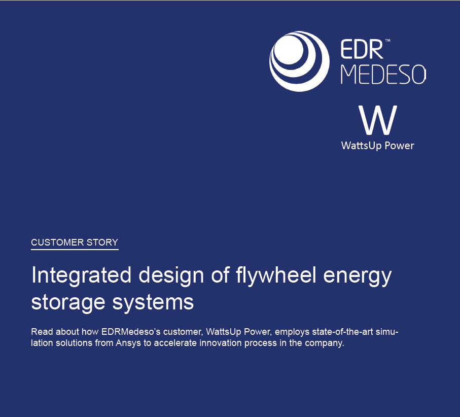 Integrated design of flywheel energy storage systems EDRMedeso