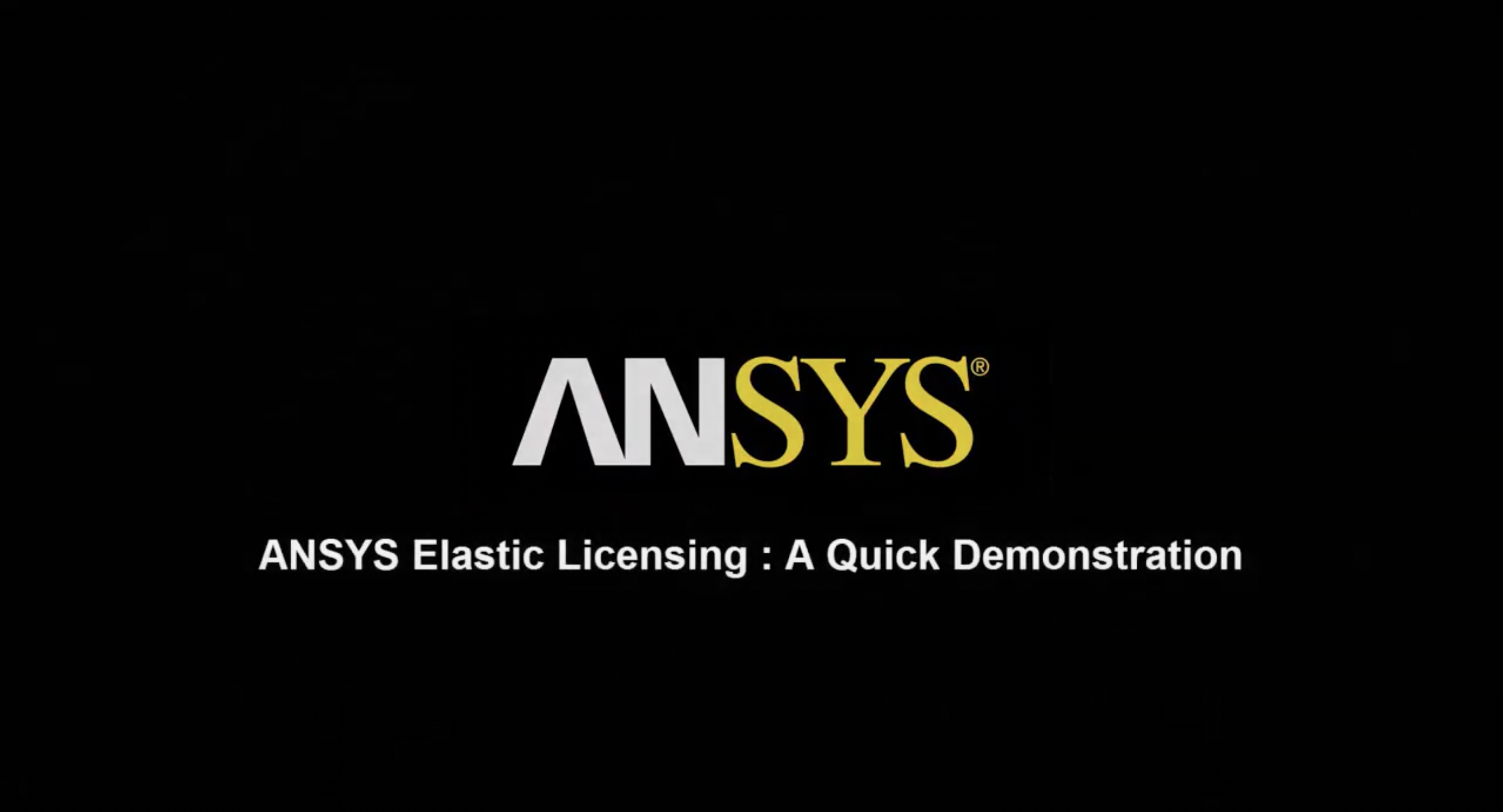 Ansys Elastic Licensing - A Quick Introduction | EDRMedeso