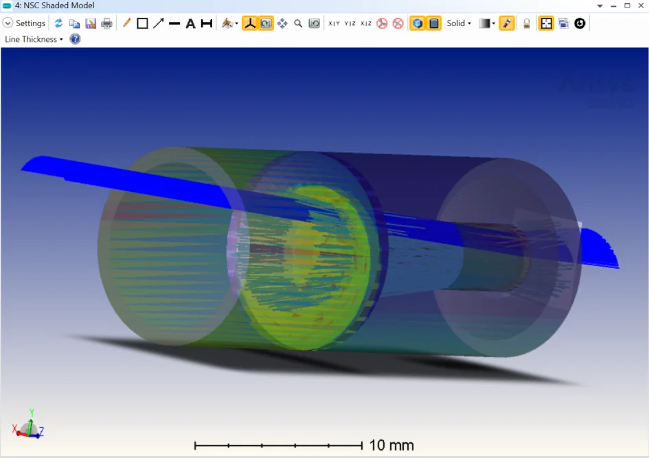Non-sequential mode in Zemax OpticStudio